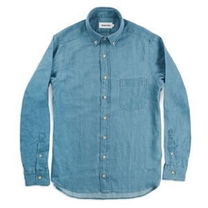Taylor Stitch Jack Shirt in Sun Bleached Denim